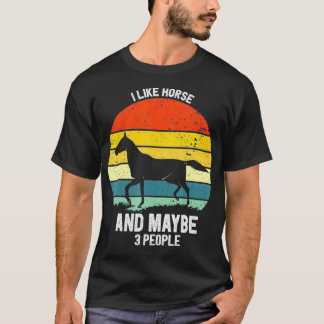 Vintages Pferd T-Shirt