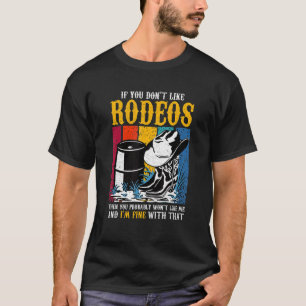 Vintages Pferderücken-Rennen Wenn Sie Rode nicht m T-Shirt
