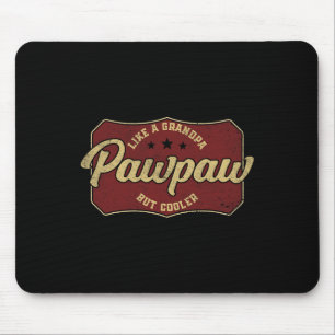 Vintages Pflaster wie ein Opa, aber Cooler - Opa Mousepad