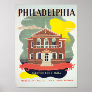 Vintages Philadelphia-Poster Poster