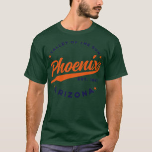 Vintages Phoenix Arizona Tal der Sun Color Ci T-Shirt