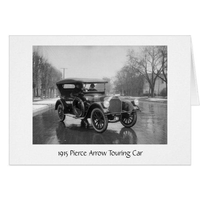 Vintages Pierce-Pfeil-Automobil 1915, (Vorderseite (Horizontal))