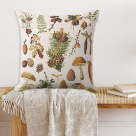 Vintages Pinienwaldmuster Kissen