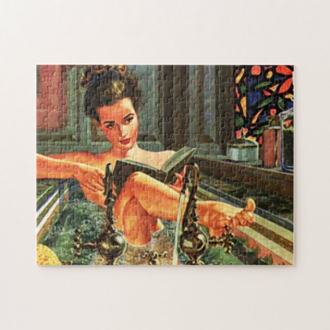 Vintages Pinup Puzzle (Horizontal)