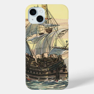 Vintages Piratenschiff, Galleon-Segeln auf dem Oze Case-Mate iPhone Hülle