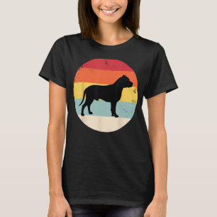 Vintages Pitbull Retro Geburtstagsgeschenk für Bul T-Shirt