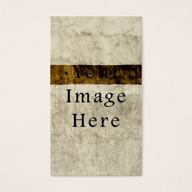 Vintages Plakatpapier Beige Tan Brown (Vorderseite)