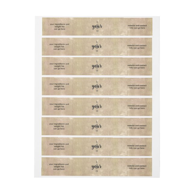 Vintages Plakatwrap rund um das Bar Seife (Bogen)