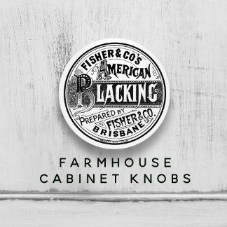 Vintages polnisches Logo Schwarz/Weiß 🖤 ✨ Keramikknauf