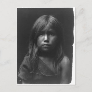 Vintages Portrait eines nativen Amerikanischen Ure Postkarte