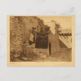 Vintages Portrait eines nativen Amerikanischen Ure Postkarte