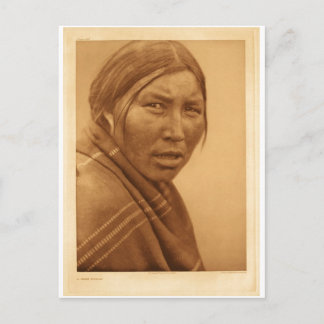 Vintages Portrait eines nativen Amerikanischen Ure Postkarte