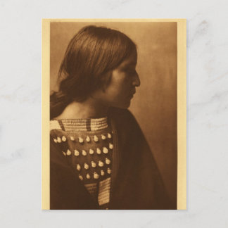 Vintages Portrait eines nativen Amerikanischen Ure Postkarte