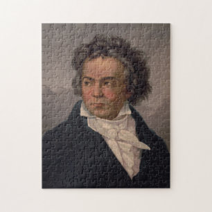Vintages Portrait von Ludwig van Beethoven (1870) Puzzle