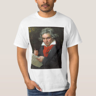 Vintages Porträt des Komponisten, Ludwig von T-Shirt