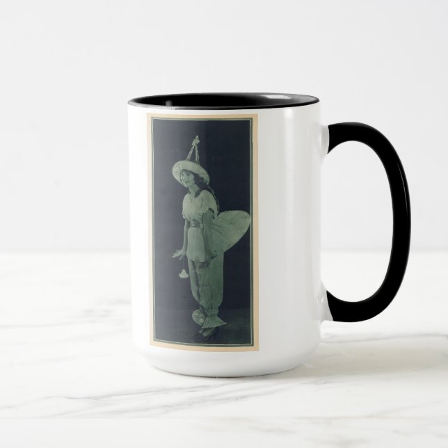 Vintages Porträt des Mary-Meilen-Münzenprägers Tasse (Rechts)