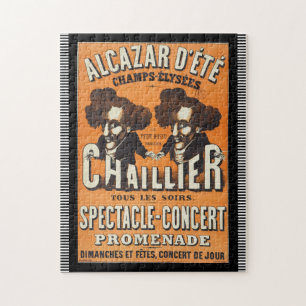 Vintages Posterpuzzle "Chaillier Concert" Puzzle