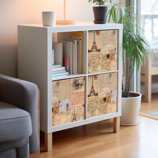 Vintages Postkarten-Poster für Möbeldecoupons Poster (This is a mockup, your design may appear larger or smaller depending on size of furniture.)