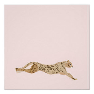 Vintages, präppy Coquette Girl Glossy Poster