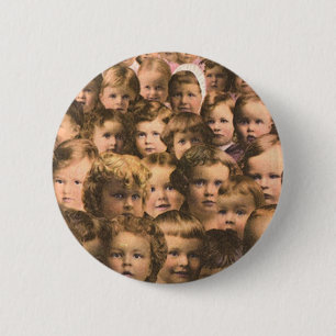 Vintages Produktlabel Art, Eskays Baby Food Button