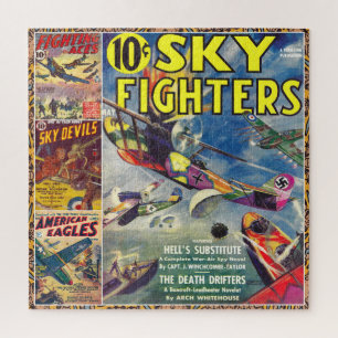 Vintages PULP-MAGAZIN-COVER ART 1930-40 Puzzle