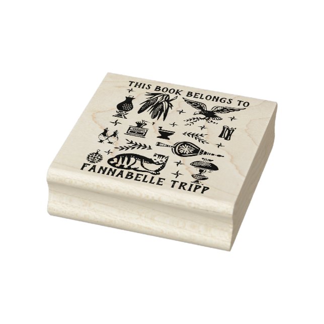 Vintages Pyrex-Muster - Frühamerikanisch (kolonial Gummistempel (Stempel)