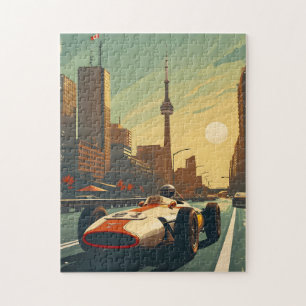 Vintages Racing Car in Toronto Puzzle