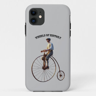 Vintages Rad aus dem 19. Jahrhundert mit Rider Case-Mate iPhone Hülle
