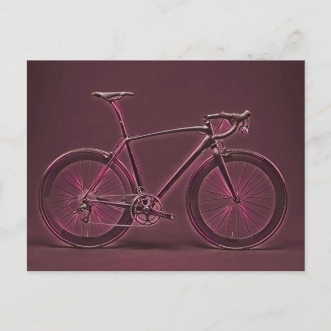 Vintages Radgeschenk für Radfahrer Postkarte (Vorderseite)