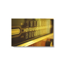 Vintages Radio - das Licht