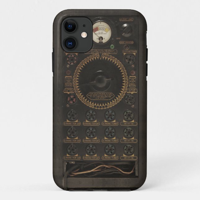 Vintages Radio Vol. 2 Case-Mate iPhone Hülle (Rückseite)