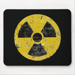 Vintages radioaktives mousepad