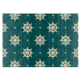 Vintages Radmuster Schneidebrett