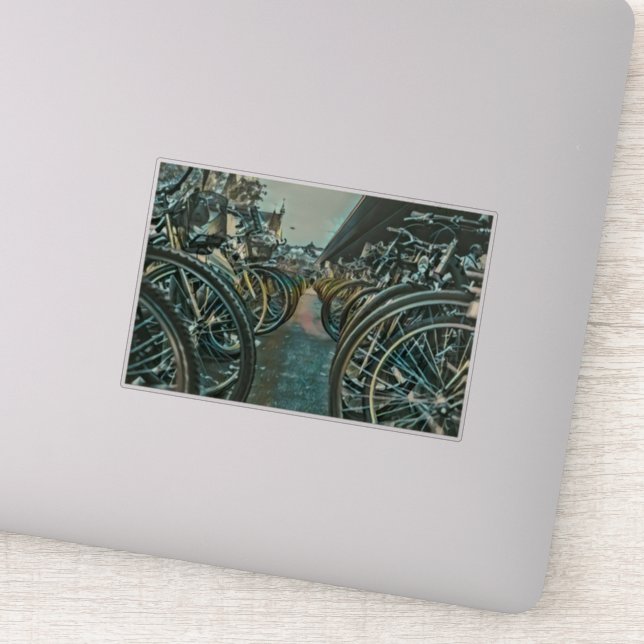 Vintages Radwerk Aufkleber (Detail)