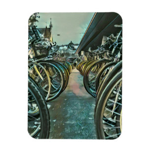 Vintages Radwerk Magnet