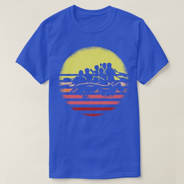 Vintages Raftingboot T-Shirt (Design vorne)