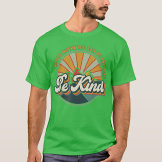 Vintages Rainbow Unity Day Shirt Orange Kids Be Ki