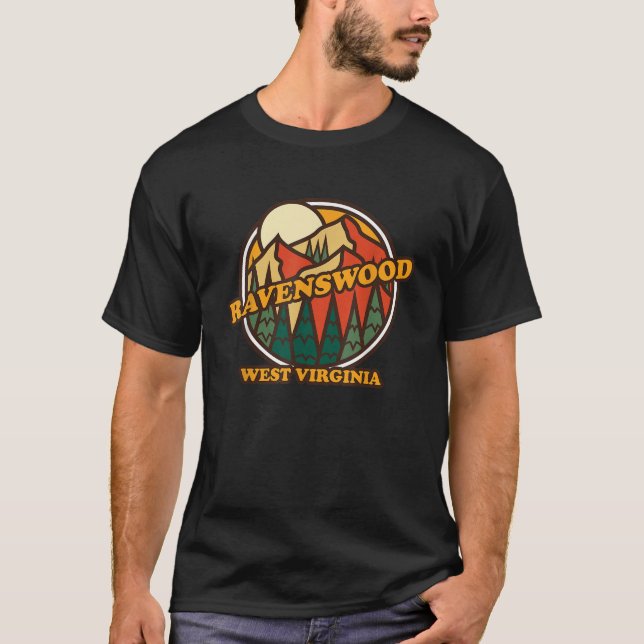 Vintages Ravenswood West Virginia T-Shirt (Vorderseite)