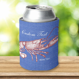 Vintages Red Lobster Custom Beach House Dosenkühler