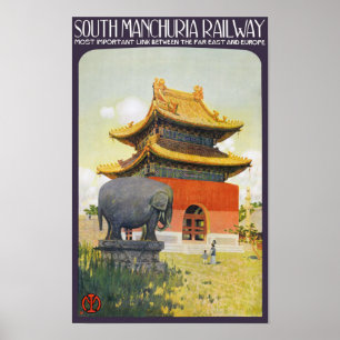 Vintages Reise-Plakat Japans wieder hergestellt Poster