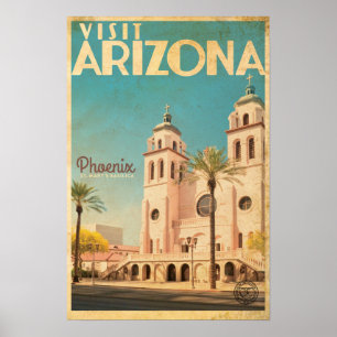 Vintages Reisenposter von Arizona Poster