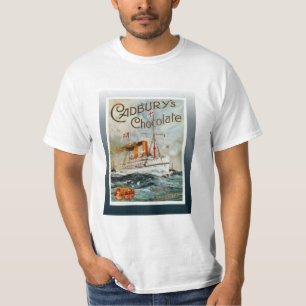 Vintages Reiseplakat, Cadburys Schokolade T-Shirt