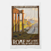 Vintages Reisetagebuch für Rom, Italien oder Roma 