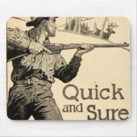 Vintages Remington Gewehr-Anzeigen-Gewehr