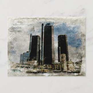 Vintages Renaissancezentrum Postkarte