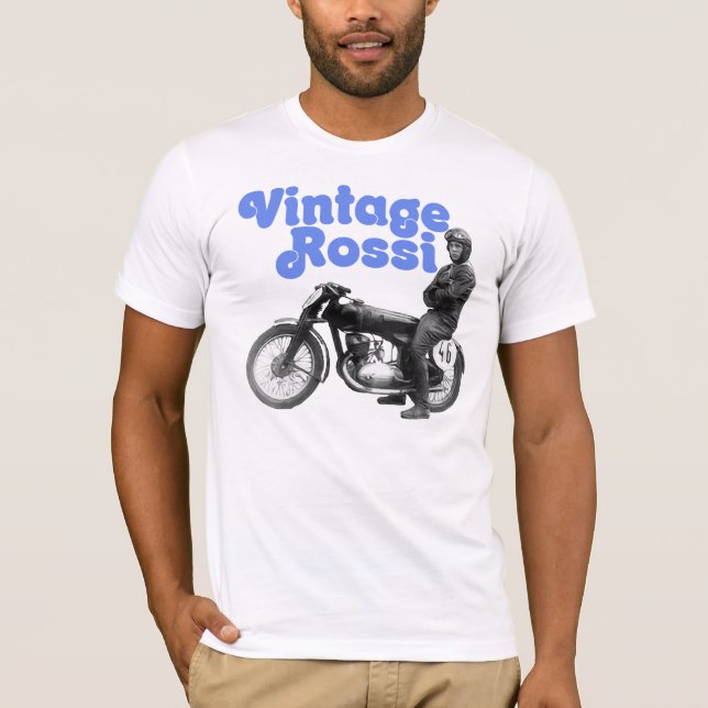 Vintages Rennen T-Shirt (Vorderseite)