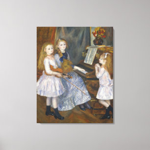 Vintages Renoir Die Töchter von Catulle Mendes Leinwanddruck