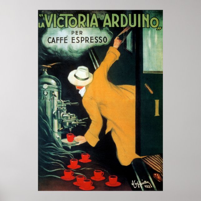 Vintages Restaurant Espresso Poster (Vorne)