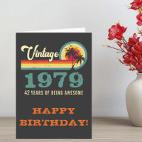 Vintages Reto Not Birthday Custom Year