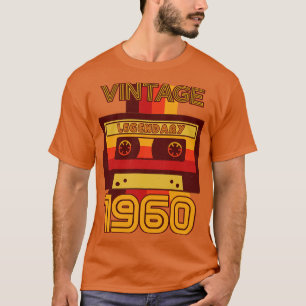 Vintages Retro 1960 Legendary Cassette Tape T-Shirt